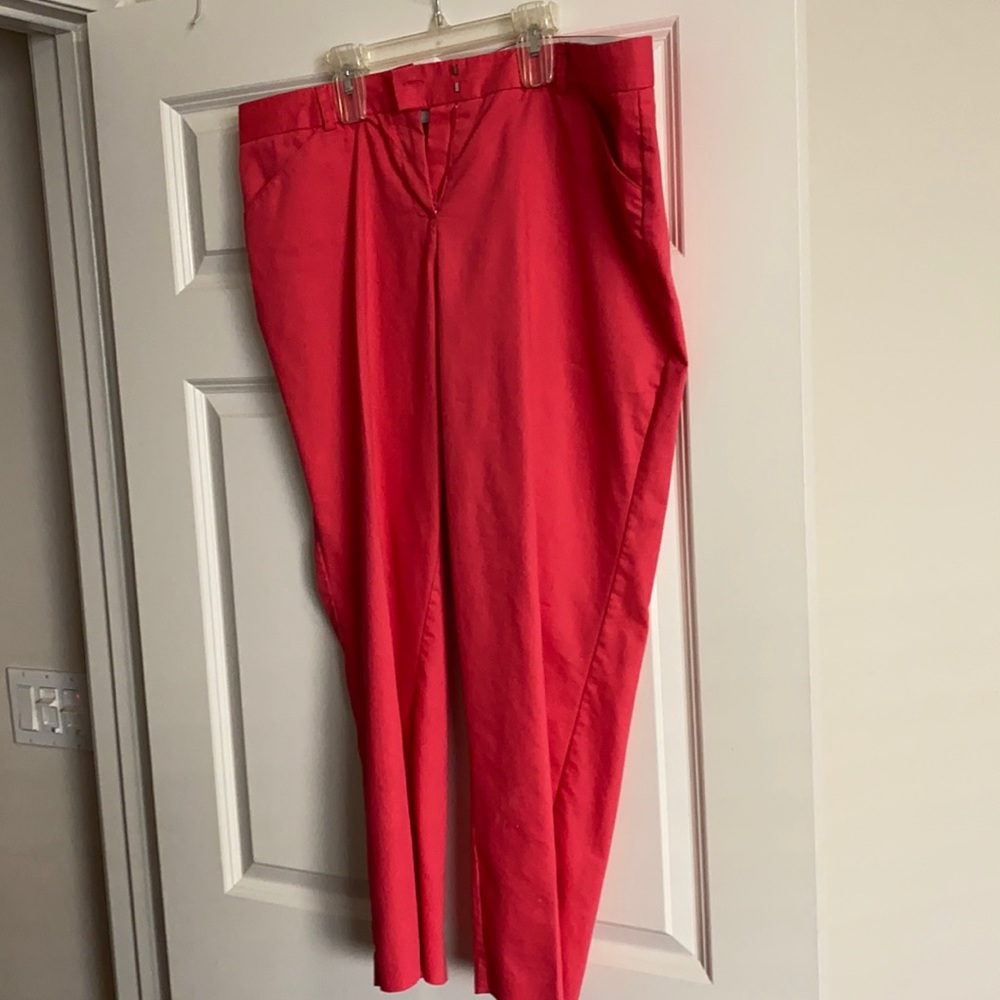Zac & Rachel Coral colored pants 16